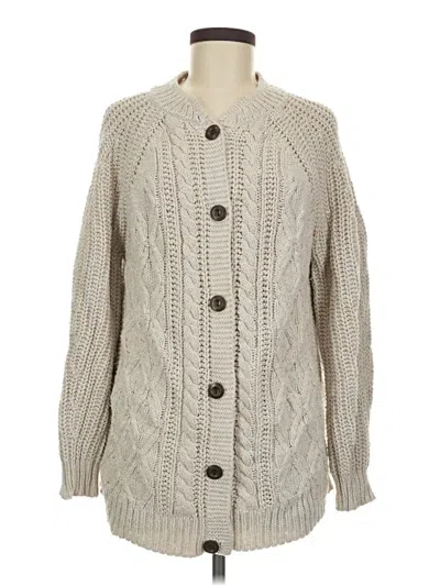 Pre-owned Universal Thread Cardigan Sweater In Ivory