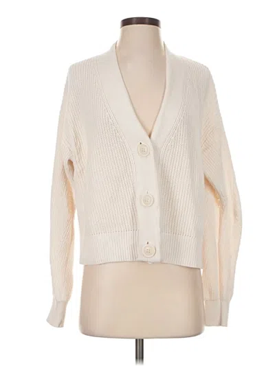 Pre-owned Universal Thread Cardigan Sweater In Ivory