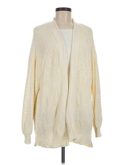 Pre-owned Universal Thread Cardigan Sweater In Ivory