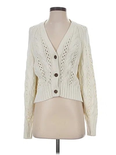 Pre-owned Universal Thread Cardigan Sweater In Ivory