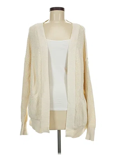 Pre-owned Universal Thread Cardigan Sweater In Ivory