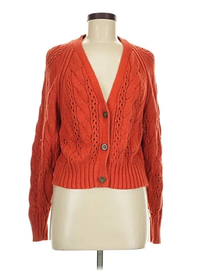 Pre-owned Universal Thread Cardigan Sweater In Orange