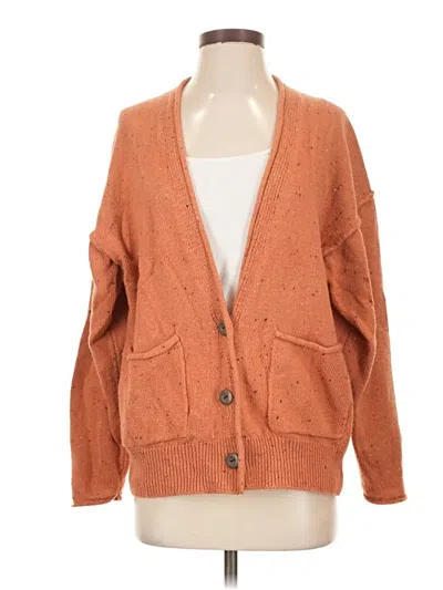Pre-owned Universal Thread Cardigan Sweater In Orange