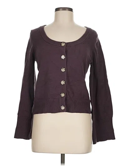 Pre-owned Universal Thread Cardigan Sweater In Purple