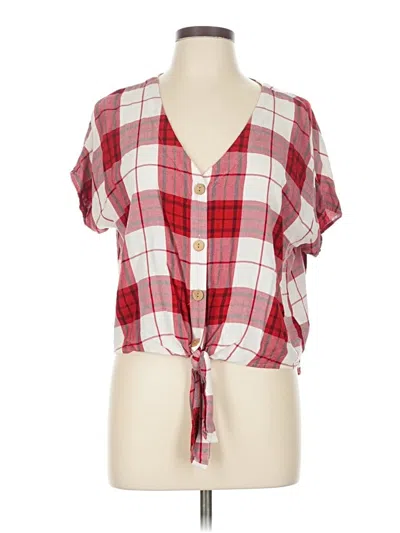 Pre-owned Universal Thread Cardigan Sweater In Red