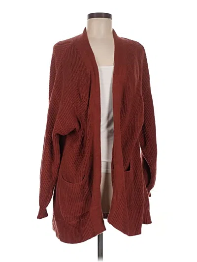 Pre-owned Universal Thread Cardigan Sweater In Red