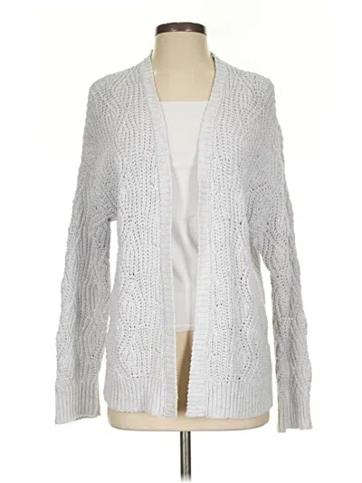 Pre-owned Universal Thread Cardigan Sweater In Silver