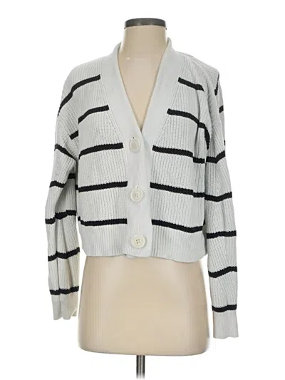 Pre-owned Universal Thread Cardigan Sweater In Silver