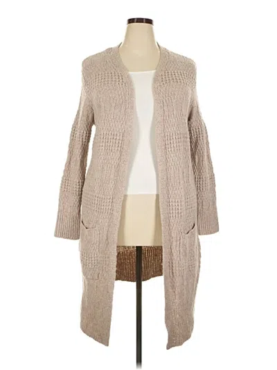 Pre-owned Universal Thread Cardigan Sweater In Tan
