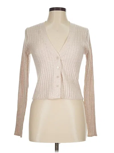 Pre-owned Universal Thread Cardigan Sweater In Tan