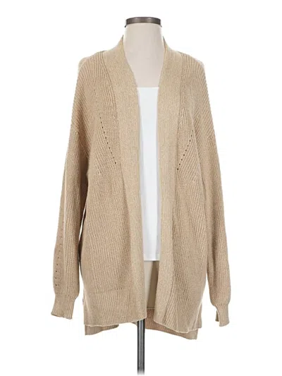 Pre-owned Universal Thread Cardigan Sweater In Tan