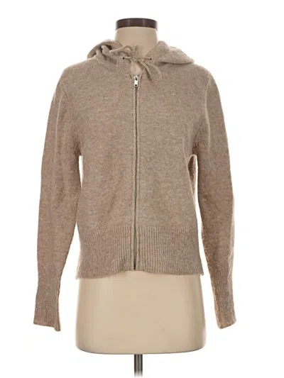 Pre-owned Universal Thread Cardigan Sweater In Tan