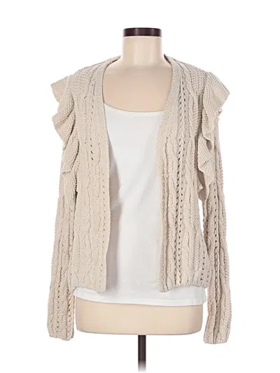 Pre-owned Universal Thread Cardigan Sweater In Tan