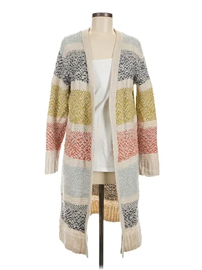 Pre-owned Universal Thread Cardigan Sweater In Tan