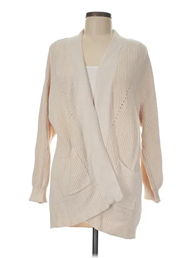 Pre-owned Universal Thread Cardigan Sweater In Tan
