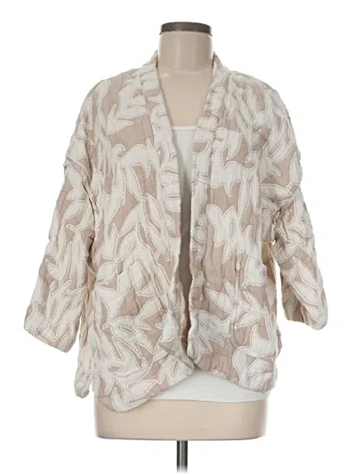 Pre-owned Universal Thread Cardigan Sweater In Tan
