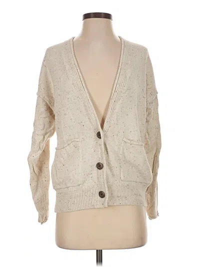 Pre-owned Universal Thread Cardigan Sweater In Tan