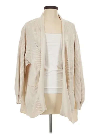 Pre-owned Universal Thread Cardigan Sweater In Tan