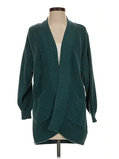 Pre-owned Universal Thread Cardigan Sweater In Teal