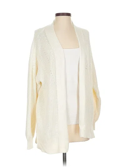 Pre-owned Universal Thread Cardigan Sweater In White