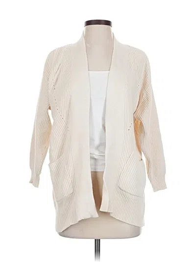 Pre-owned Universal Thread Cardigan Sweater In White