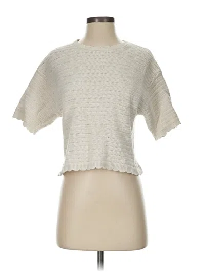 Pre-owned Universal Thread Cardigan Sweater In White