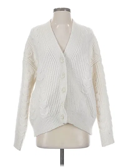 Pre-owned Universal Thread Cardigan Sweater In White
