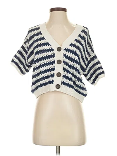 Pre-owned Universal Thread Cardigan Sweater In White