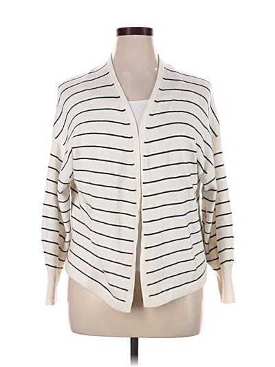 Pre-owned Universal Thread Cardigan Sweater In White