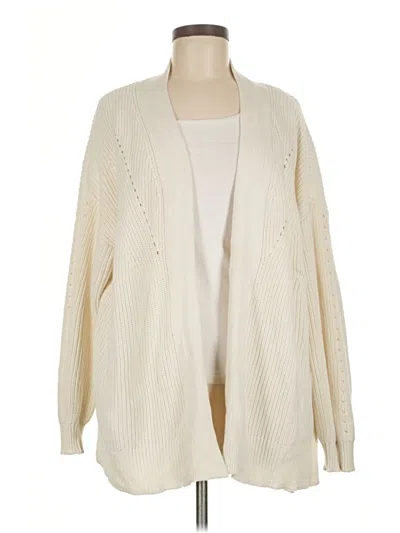 Pre-owned Universal Thread Cardigan Sweater In White