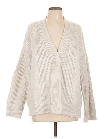 Pre-owned Universal Thread Cardigan Sweater In White