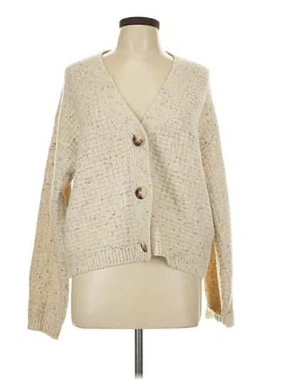 Pre-owned Universal Thread Cardigan Sweater In White