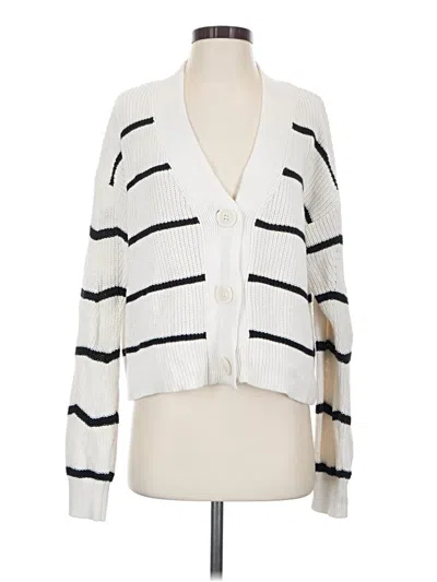 Pre-owned Universal Thread Cardigan Sweater In White