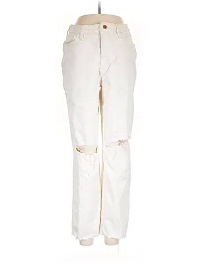 Pre-owned Universal Thread Cargo Pants In Ivory