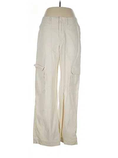 Pre-owned Universal Thread Cargo Pants In Ivory