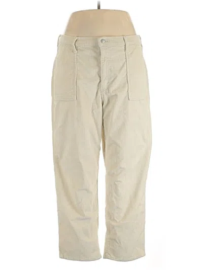 Pre-owned Universal Thread Cargo Pants In Ivory