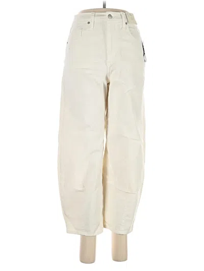 Pre-owned Universal Thread Cargo Pants In Ivory