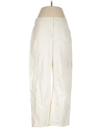 Pre-owned Universal Thread Cargo Pants In Ivory