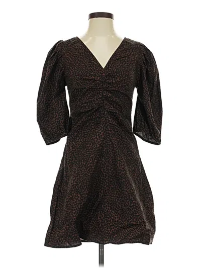 Universal Thread Casual Dress In Animal Print