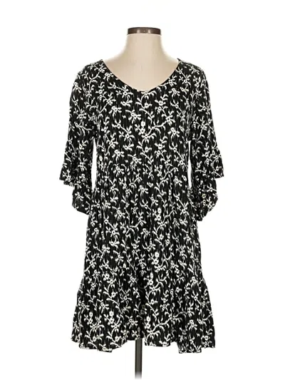 Pre-owned Universal Thread Casual Dress In Black