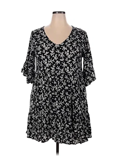 Pre-owned Universal Thread Casual Dress In Black