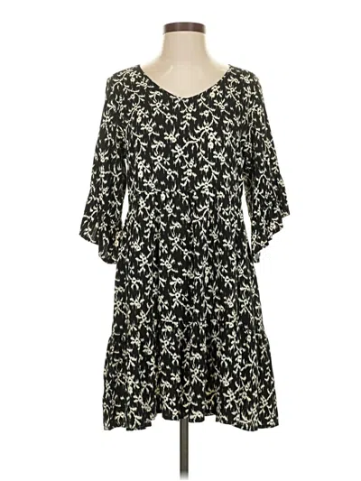 Pre-owned Universal Thread Casual Dress In Black
