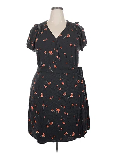 Pre-owned Universal Thread Casual Dress In Black