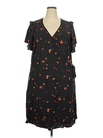 Pre-owned Universal Thread Casual Dress In Black