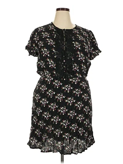 Pre-owned Universal Thread Casual Dress In Black