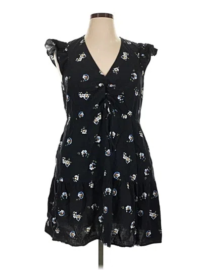 Pre-owned Universal Thread Casual Dress In Black