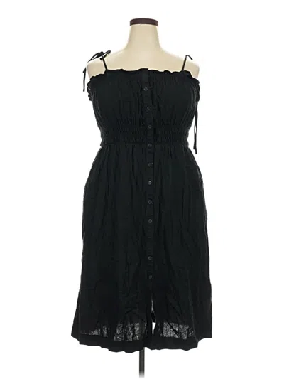 Pre-owned Universal Thread Casual Dress In Black