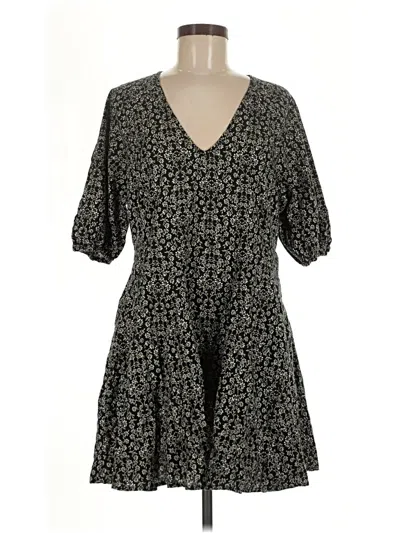 Pre-owned Universal Thread Casual Dress In Black