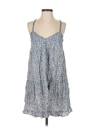 Pre-owned Universal Thread Casual Dress In Blue
