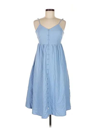 Pre-owned Universal Thread Casual Dress In Blue